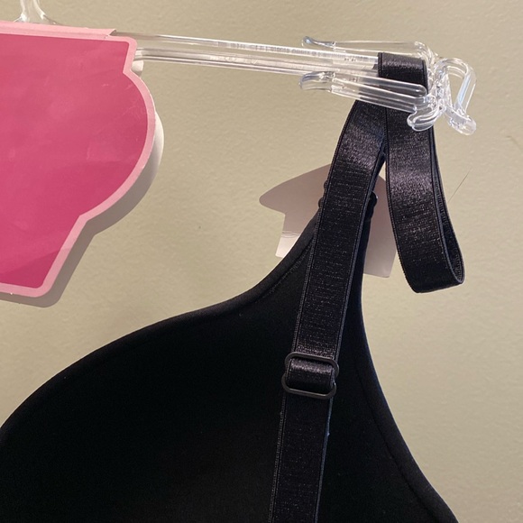 34C NWT Barely There PushUp Hanes Customized Lift Silver detail between cup Bra - Picture 9 of 13